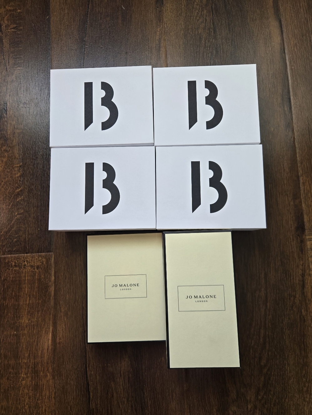 Set Of 6 Byredo And Jo Malone Empty Perfume Boxes